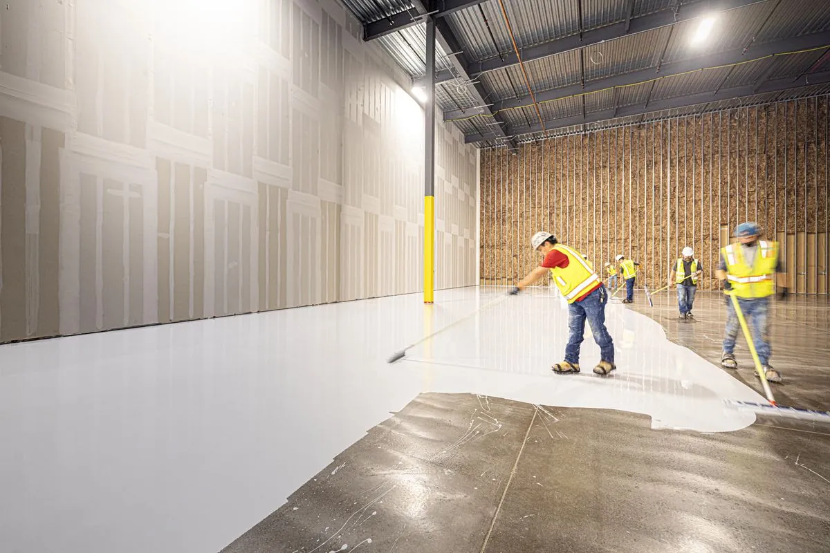 epoxy floor installation in Spokane Valley